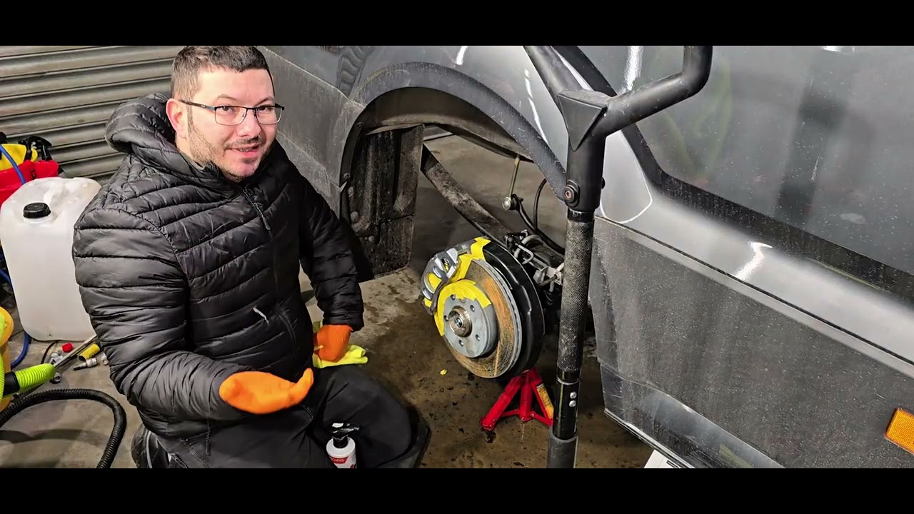 Brake Caliper Painting Step by Step | MAN Van | Professional Detailing Process