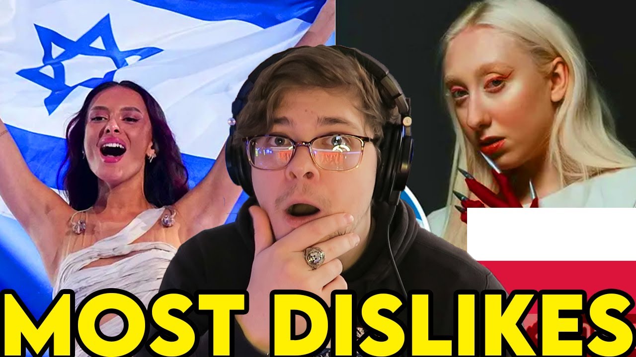 Eurovision 2024: MOST DISLIKED SONGS (TOP 37) Reaction