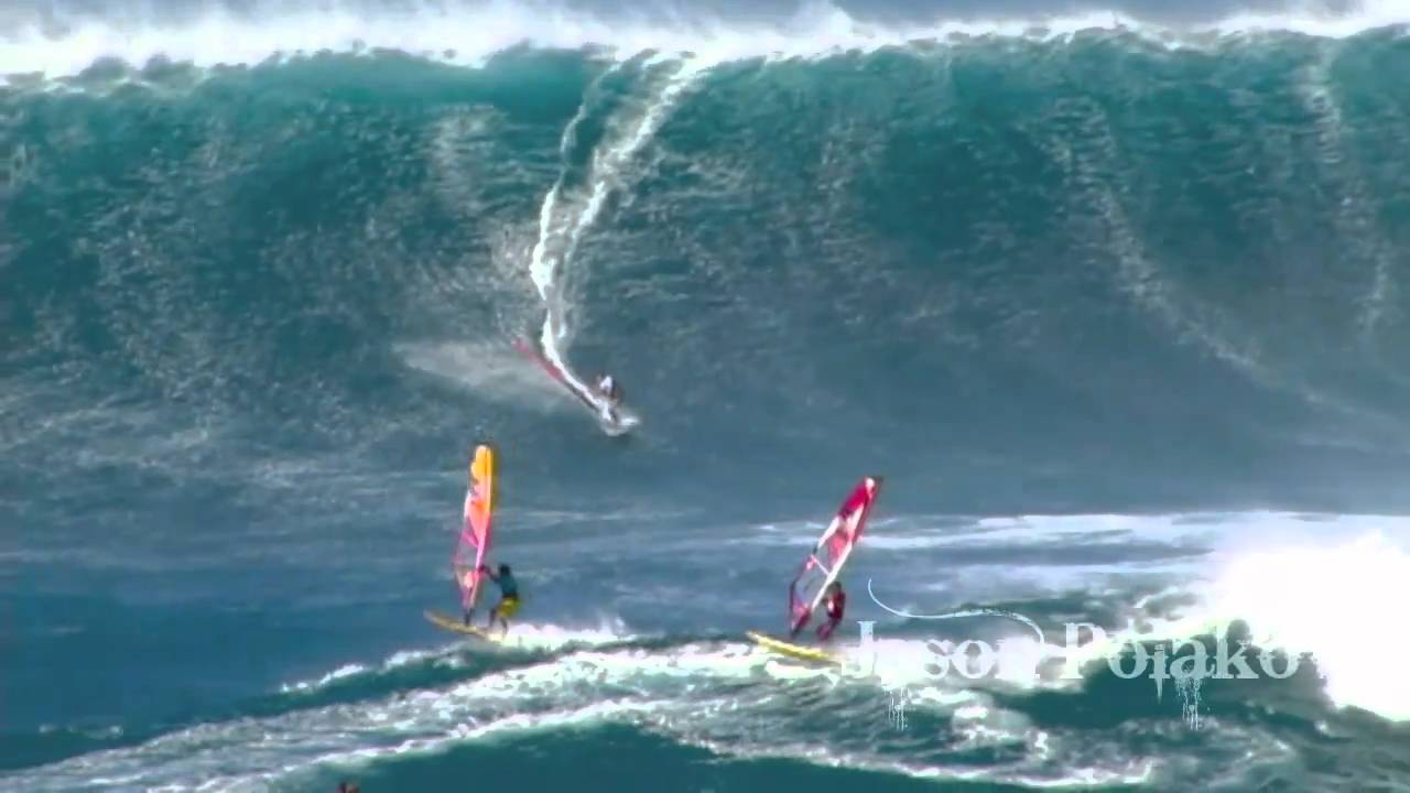 Jaws Big Wave Windsurfing 3-15-2011
