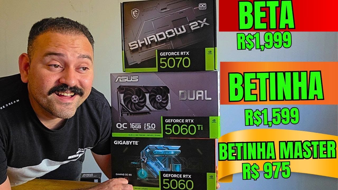PREÇO MÁXIMO QUE EU PAGARIA EM CADA PLACA DE VIDEO NESSA BLACK FRIDAY, PASSOU DISSO É BETINHA!