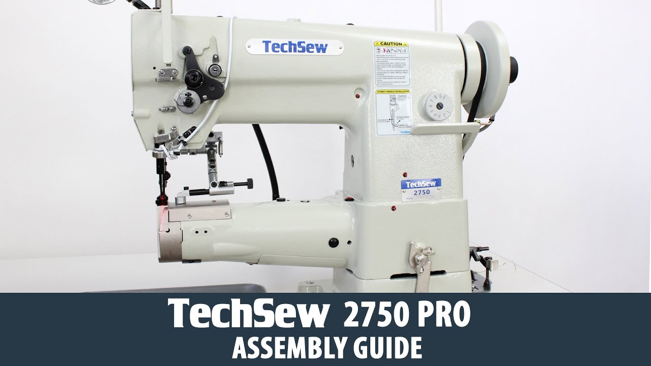 Assembly of the Techsew 2750 Pro Industrial Sewing Machine