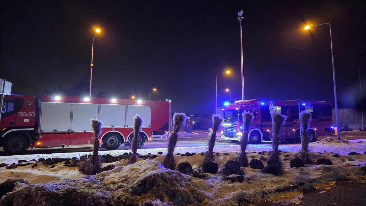 Trzebinia ul Dworcowa akcja służb. 22.01.2025
