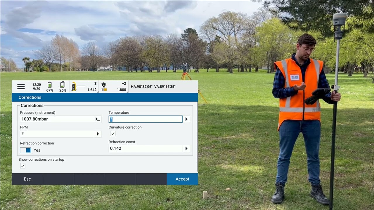 Trimble Access Integrated Survey - Roads, Precise Elevations