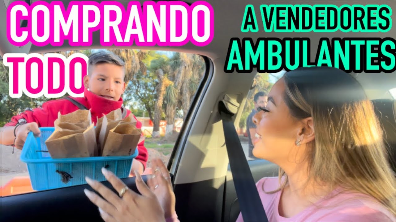COMPRANDO TODO A VENDEDORES DE LA CALLE **En Morelia**
