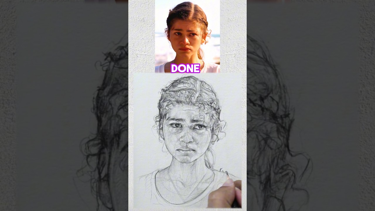 Best Way to Draw Faces 🔥 #drawing #art #portraitdrawing #loomismethod #shorts  #drawingtutorial
