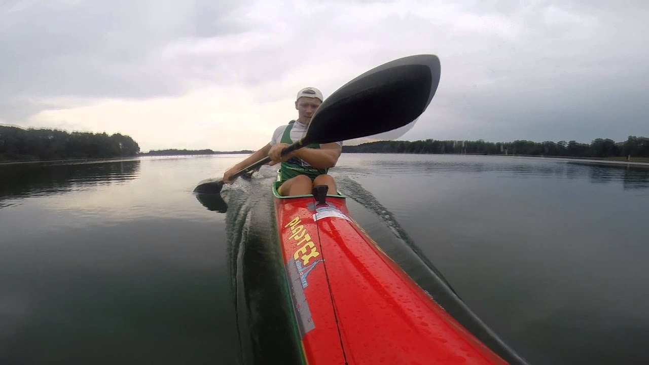 Sprint kayak, K-2 in slow motion! Watch in HD!