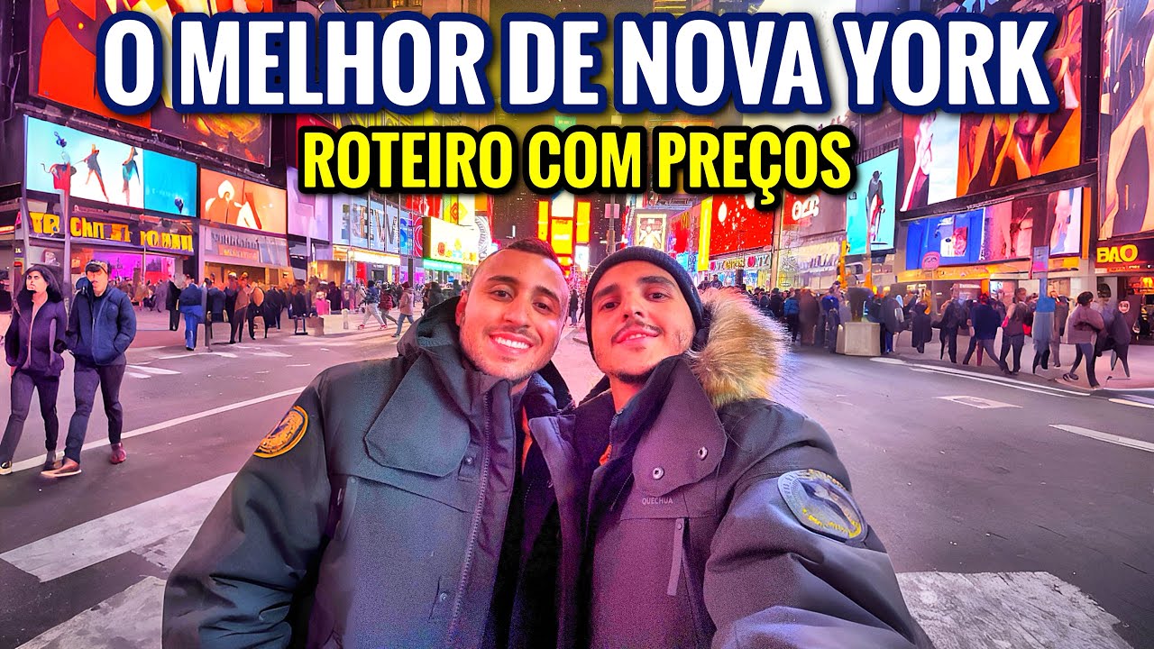 O QUE FAZER EM NOVA YORK - Roteiro 7 dias, onde comer, preços, hospedagem e neve