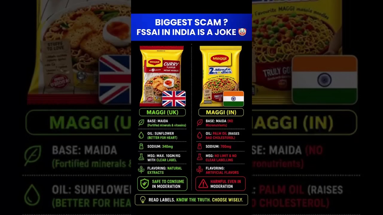 FSSAI is a biggest joke in India 🤡 