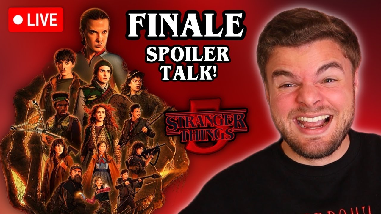 STRANGER THINGS SEASON 5 FINALE SPOILER TALK! | LIVE Q&A