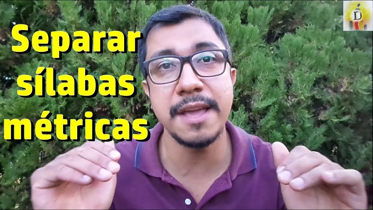 Como separar sílabas métricas  - Metrificação poética -  Escansão de poemas - Aula de Versificação