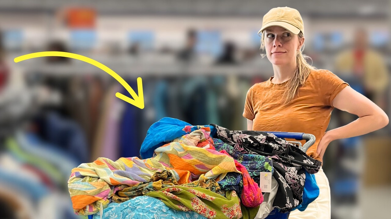 She Kept Eyeing My Cart! Goodwill Thrift with Me