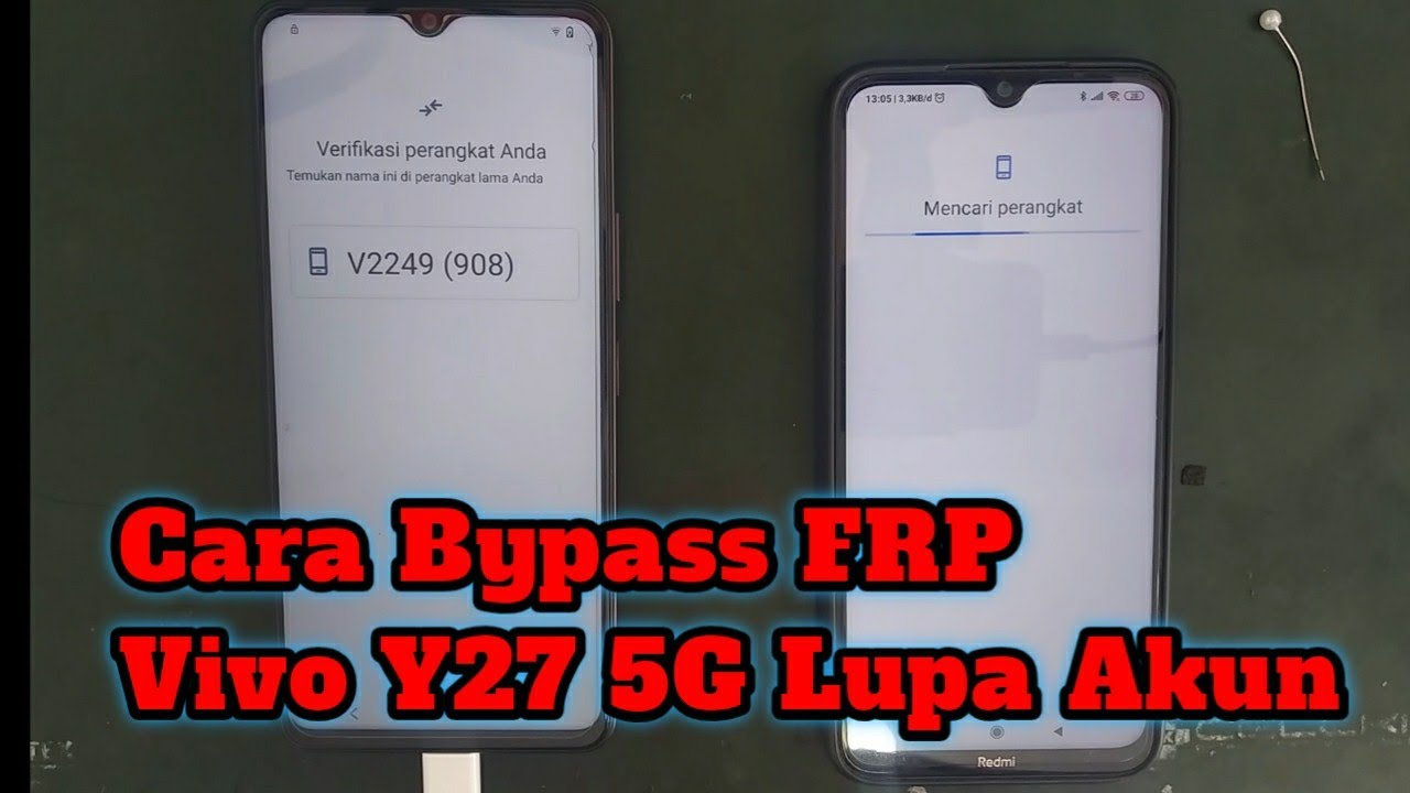 Cara Bypass FRP Vivo Y27 5G New Method