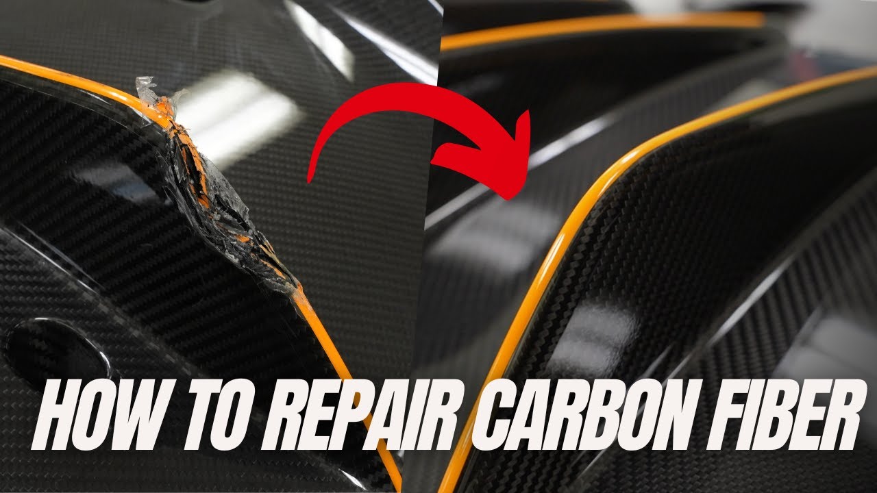 How To Repair Carbon Fiber | Parts & Body Kit Process | Fusion Motor Company