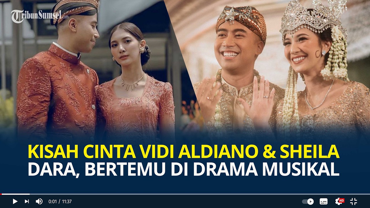 Kisah Cinta Vidi Aldiano dan Sheila Dara, Bertemu di Drama Musikal Kini Dipisahkan Maut