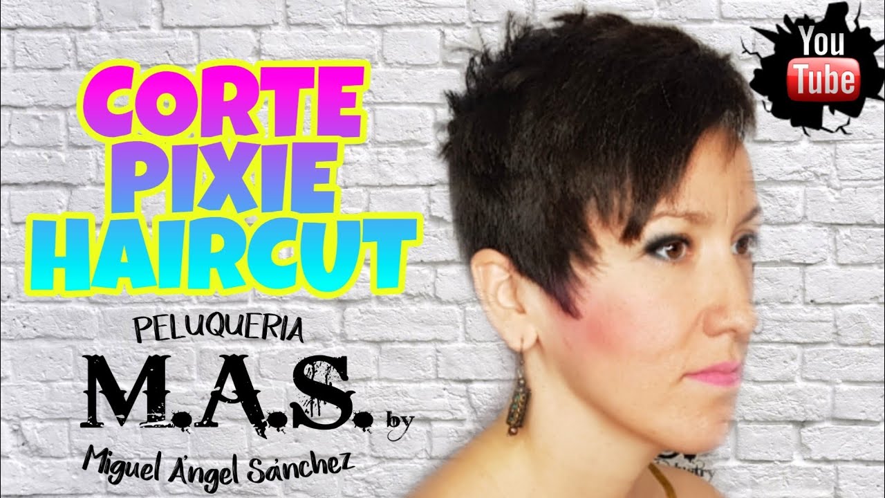 Corte De Cabello Pixie Para Mujer 2019. Pixie Hair Tutorial.