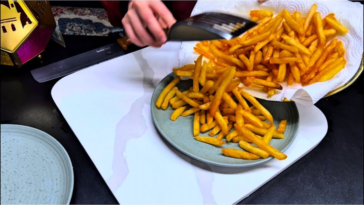 #اليوم عدكم 🥔 بطاطا واثنين فخذ🍗 من الدجاج تعالوا نسوي أطيب من الريزو من ايادي شيف غفران ام بنين