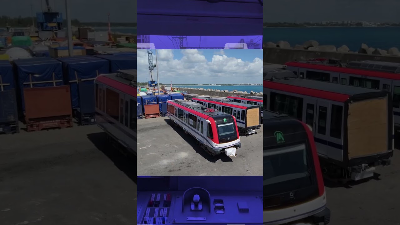 Llegan NUEVOS TRENES al METRO de Santo Domingo (Serie 6) Marzo 2025