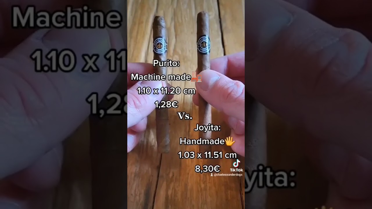 Joyita Vs. Purito #Montecristo #cigar #cuba #cuban #zigarre #shorts #cohiba