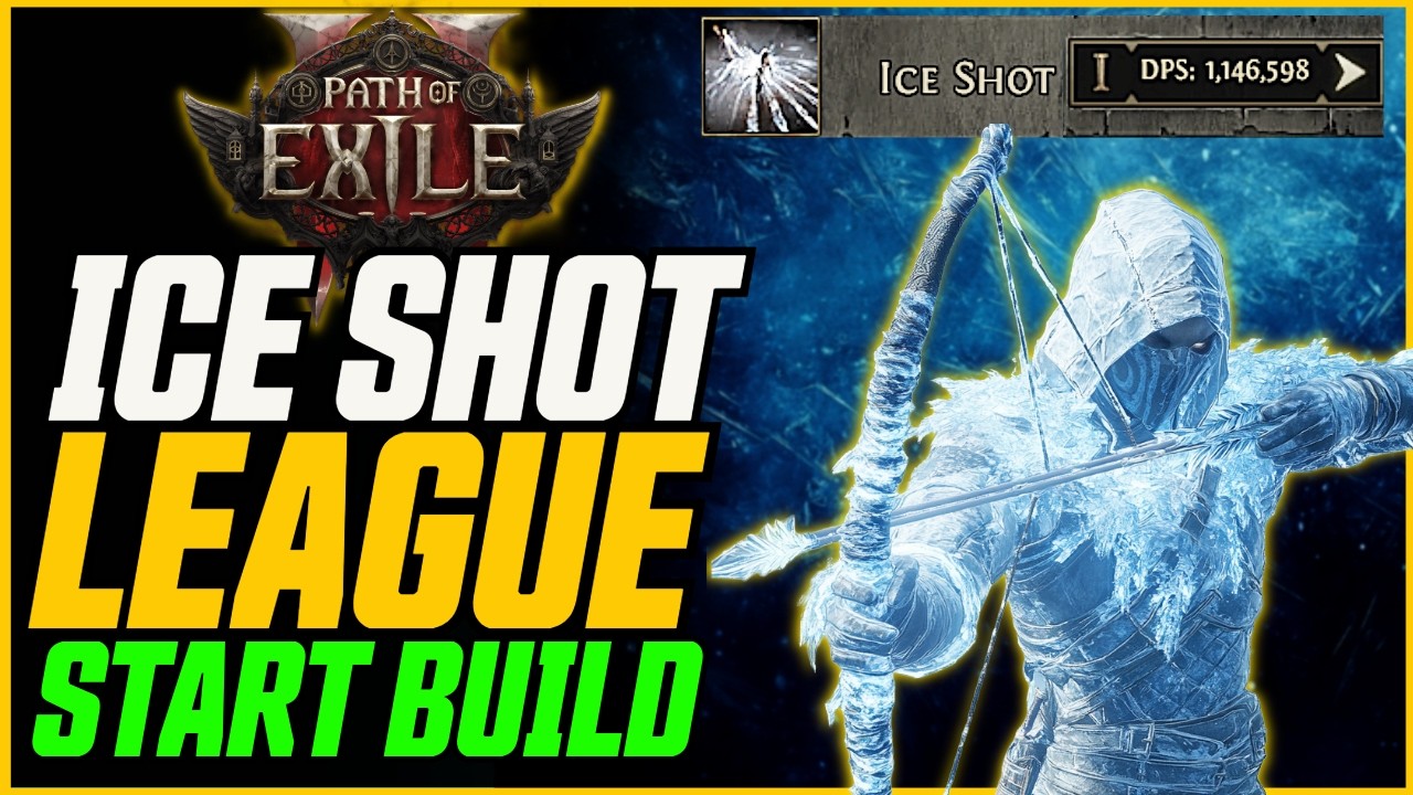 ЛУЧШИЙ ЛУЧНИК ДЛЯ СТАРТА ЛИГИ! Гайд на билд Ice Shot / Snipe Deadeye // Path of Exile 2, лига 0.5