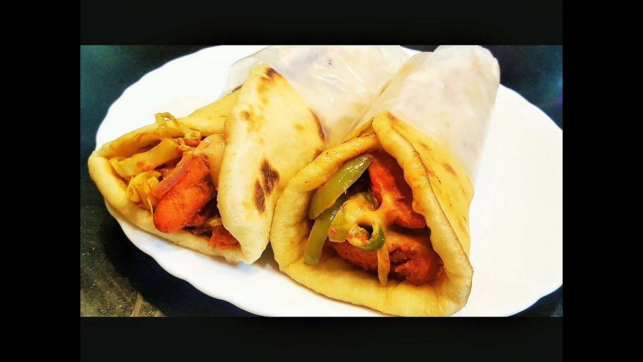 How to make Chicken Shawarma | Chicken Shawarma Recipe at Home | MadhurasRecipe