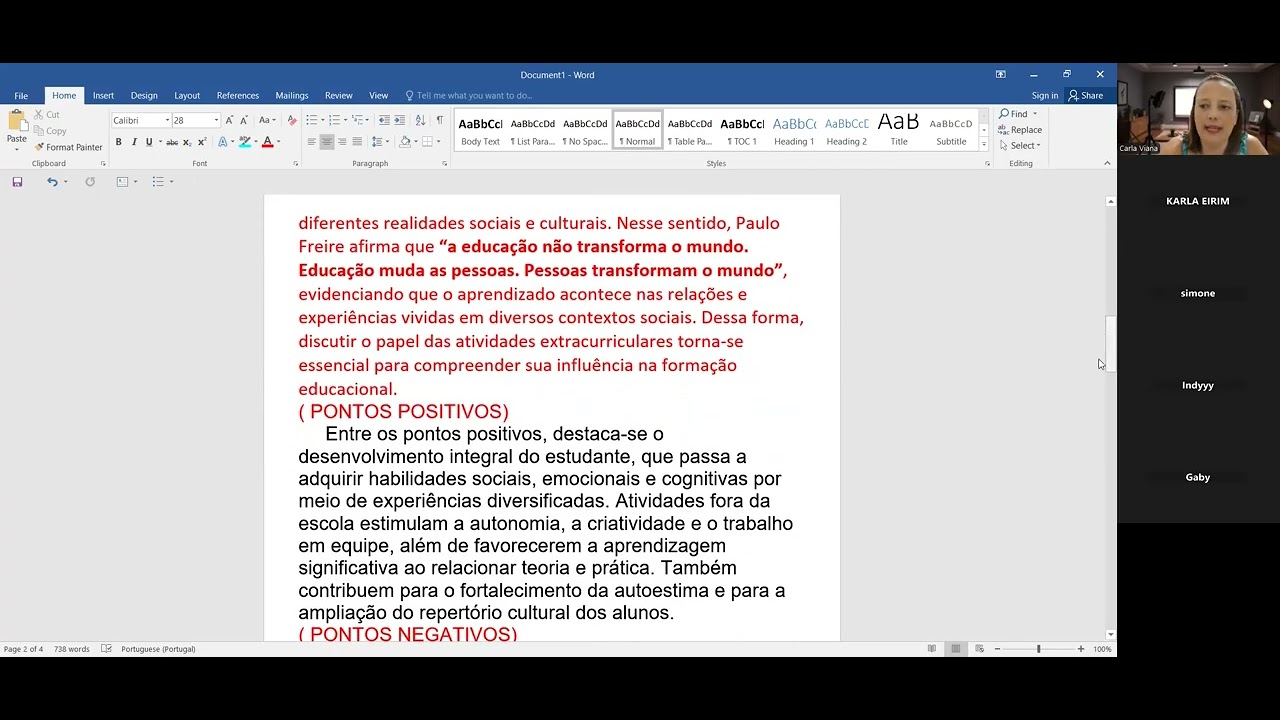 DISCURSIVA E ECA