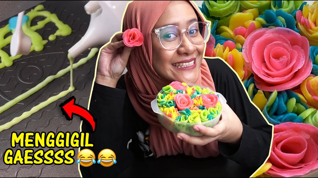 Tutorial cara nak tebar ROTI JALA JELITA 💖💛💚💙