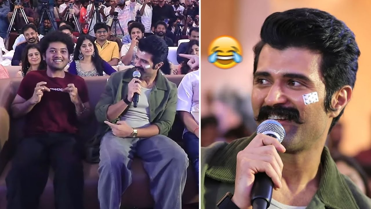 Vijay Deverakonda Fun With Mouli Talks 😂 | #LittleHearts Success Meet
