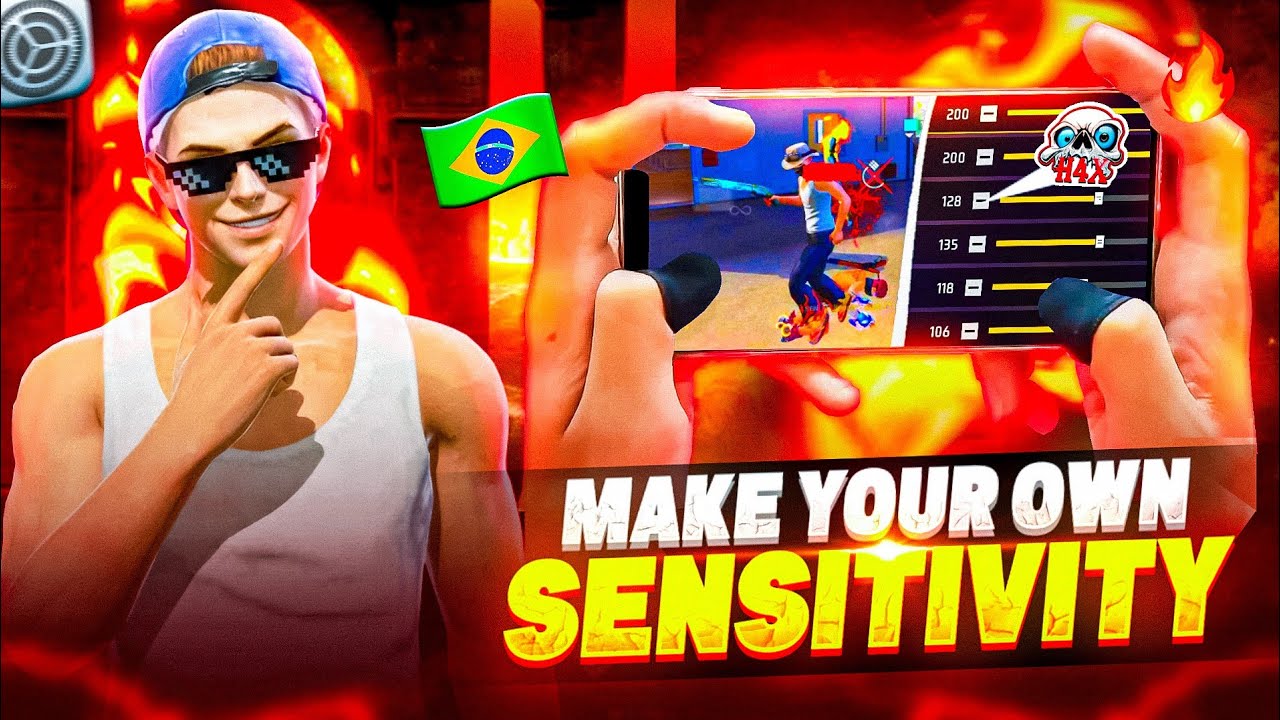 Make Your Own Sensi 📁🔥| Ob52 Update Aim Lock Sensitivity 👾🔒 | No Recoil 💯 Working For All Devices 📱