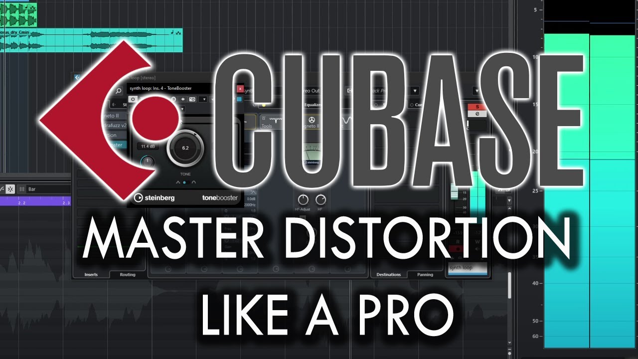 Master DISTORTION Like A Pro l Cubase Tutorial l Quick & Easy Guide #Cubase