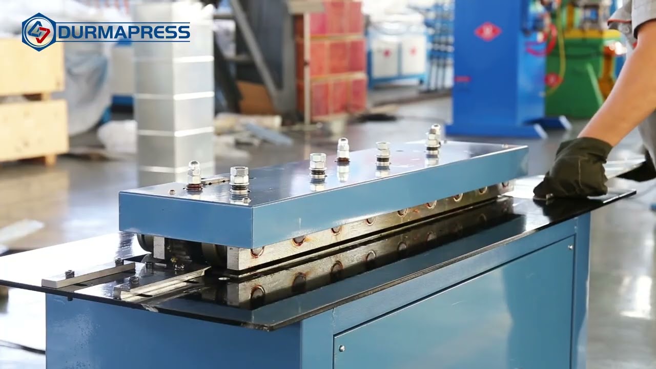 DURMAPRESS Lock Forming Machine &mdash; Rectangular&nbsp;Duct&nbsp;Making&nbsp;Machine