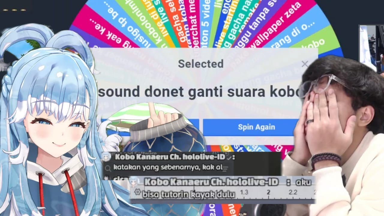 Kobo mampir ke stream bang AL saat bang AL ganti suara donate jadi suara kobo malah dejavu