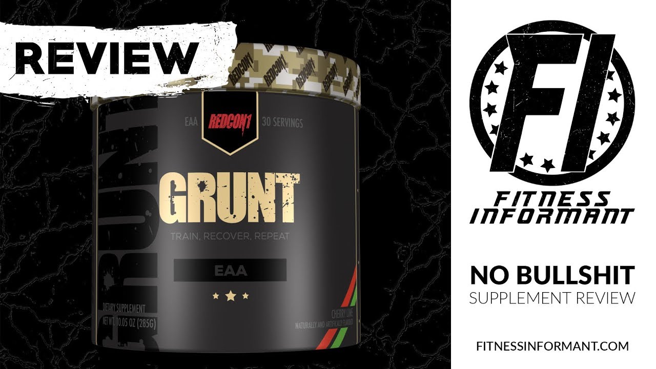 RedCon1 Grunt REVIEW: A Versatile Choice for a Fasted Workout