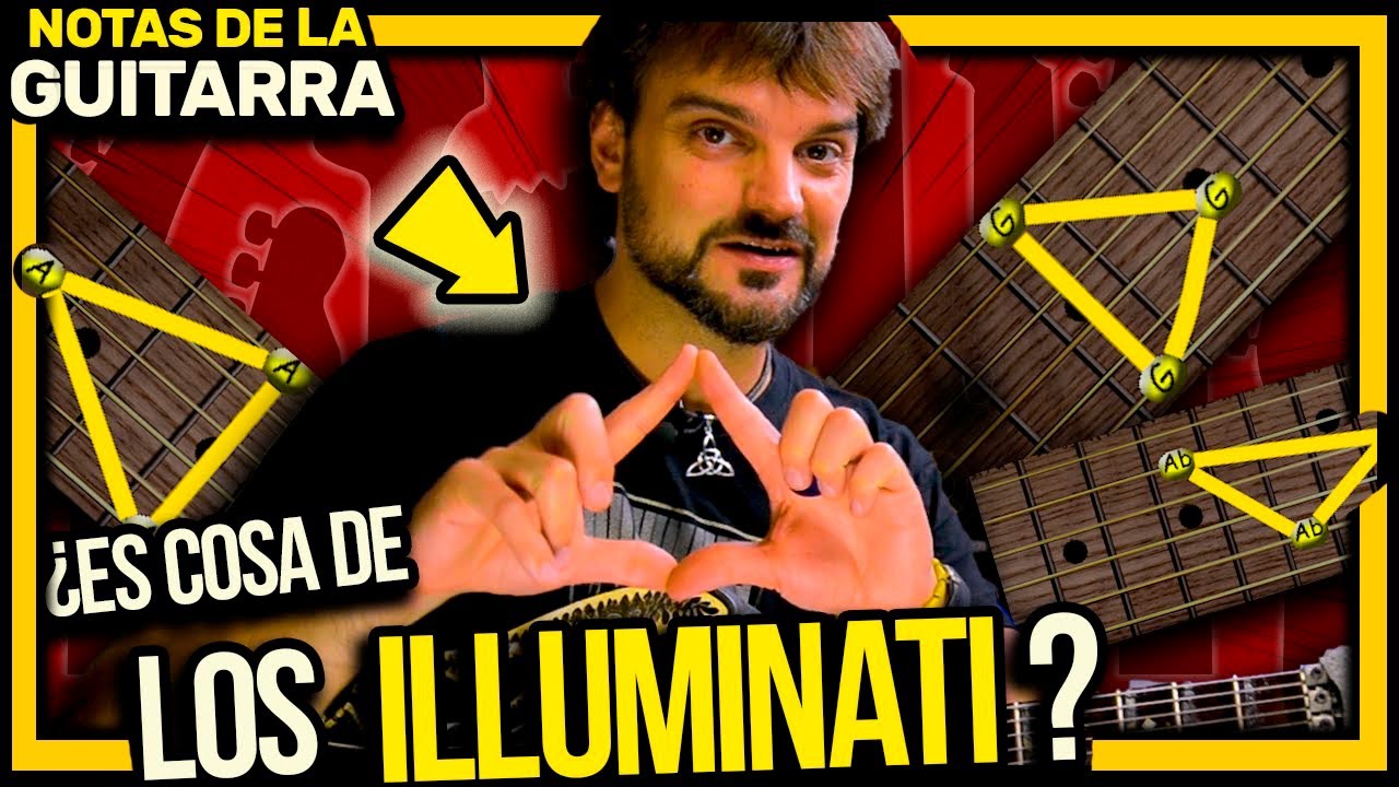 05 📐 Los TRIÁNGULOS MÁGICOS ➔ Método para encontrar notas en el MÁSTIL de la GUITARRA