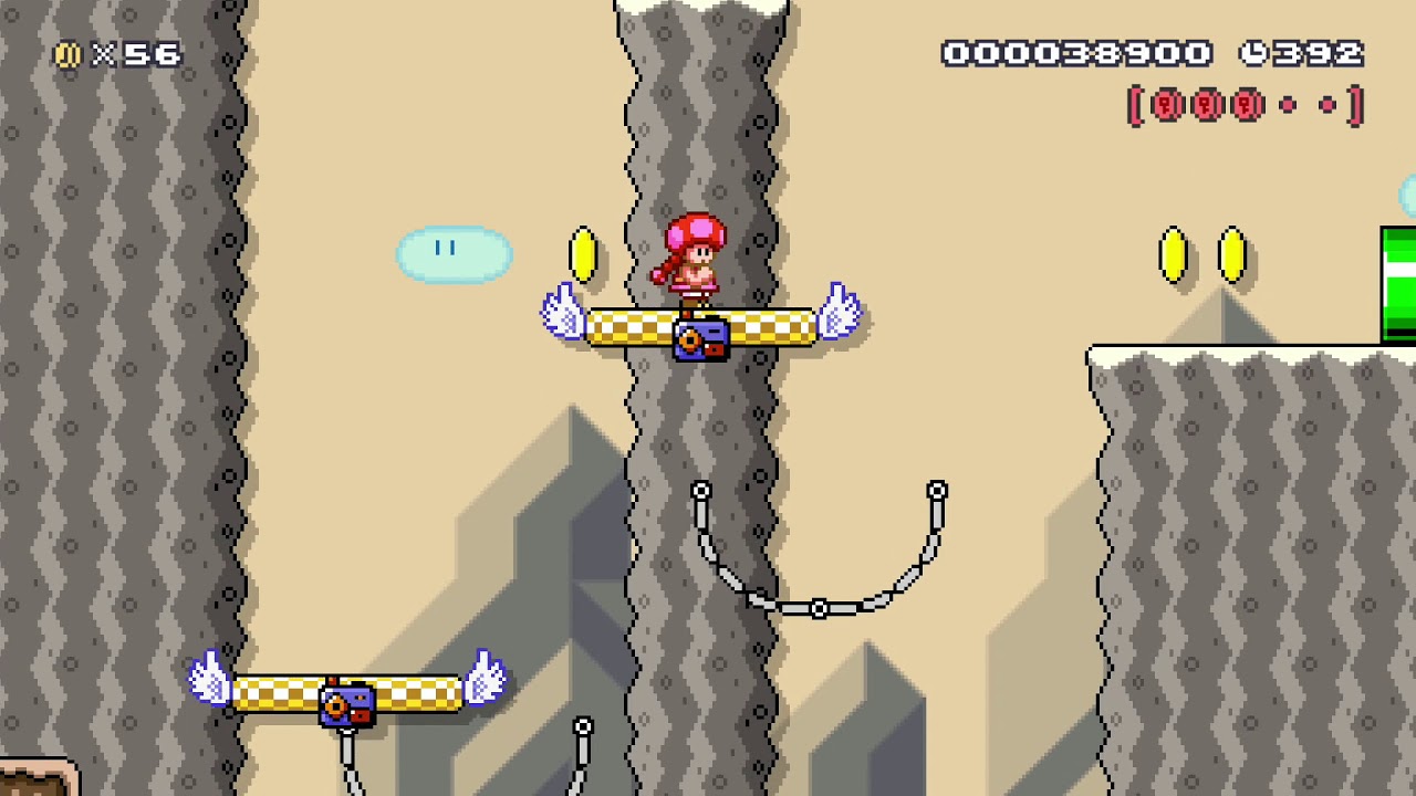 World 5-2 Plateau Platforms by 3rd Bunny - Super Mario Maker 2 - No Commentary 1ca