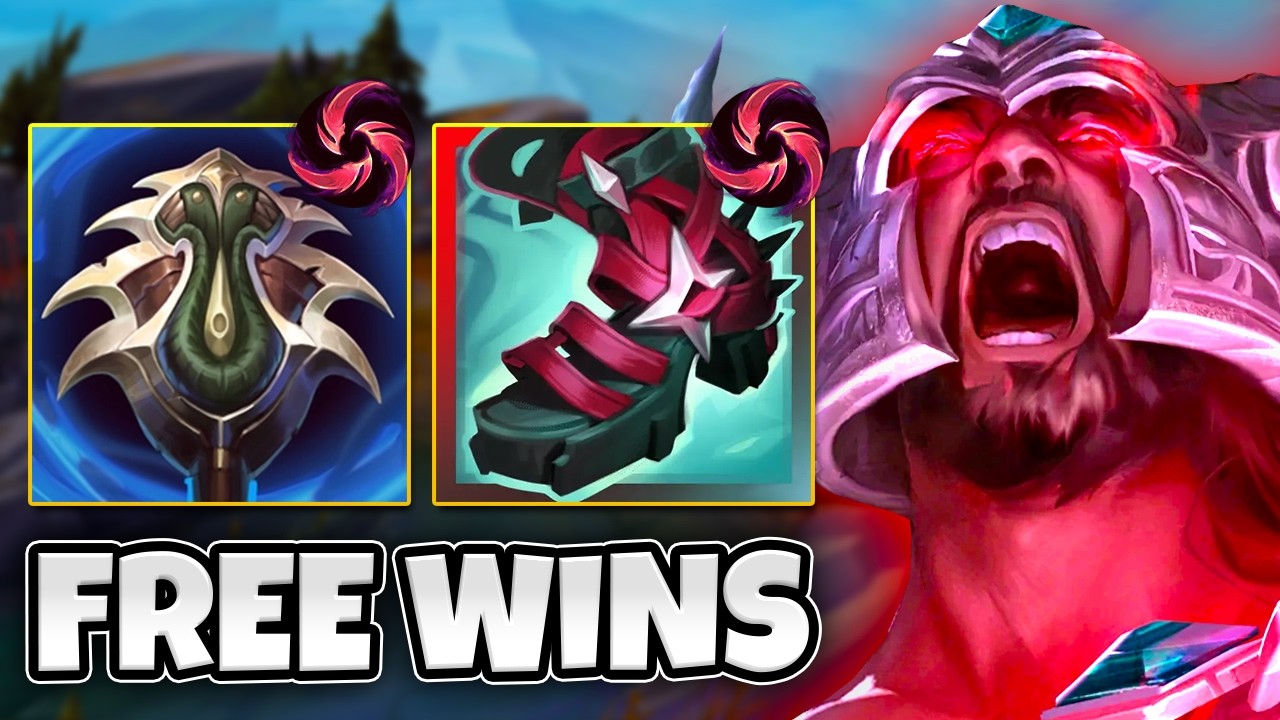 TRYNDAMERE MID IS LITERALLY FREE WINS RIGHT NOW! (ABUSE IT WHILE YOU CAN)