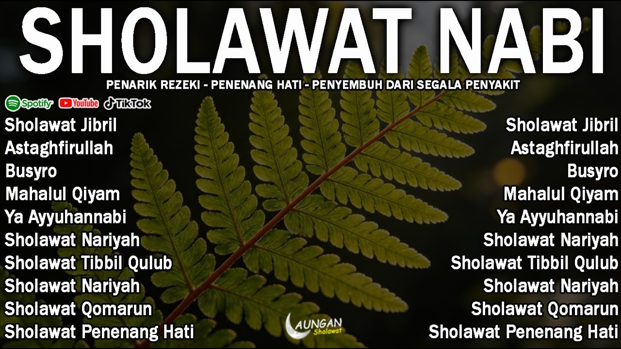 SHOLAWAT JIBRIL PEMBUKA PINTU REZEKI, Astaghfirullah, SHOLAWAT NABI MERDU TERBARU 2026