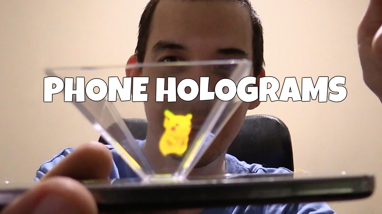Holograms on your phone using Spectre Hologram