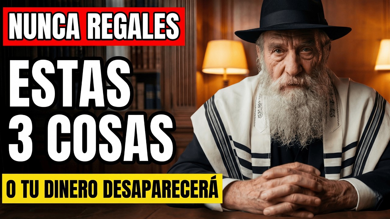 Nunca Regales Estas 3 Cosas (Arruinan Tu Prosperidad) - El Secreto Del Rabino Millonario