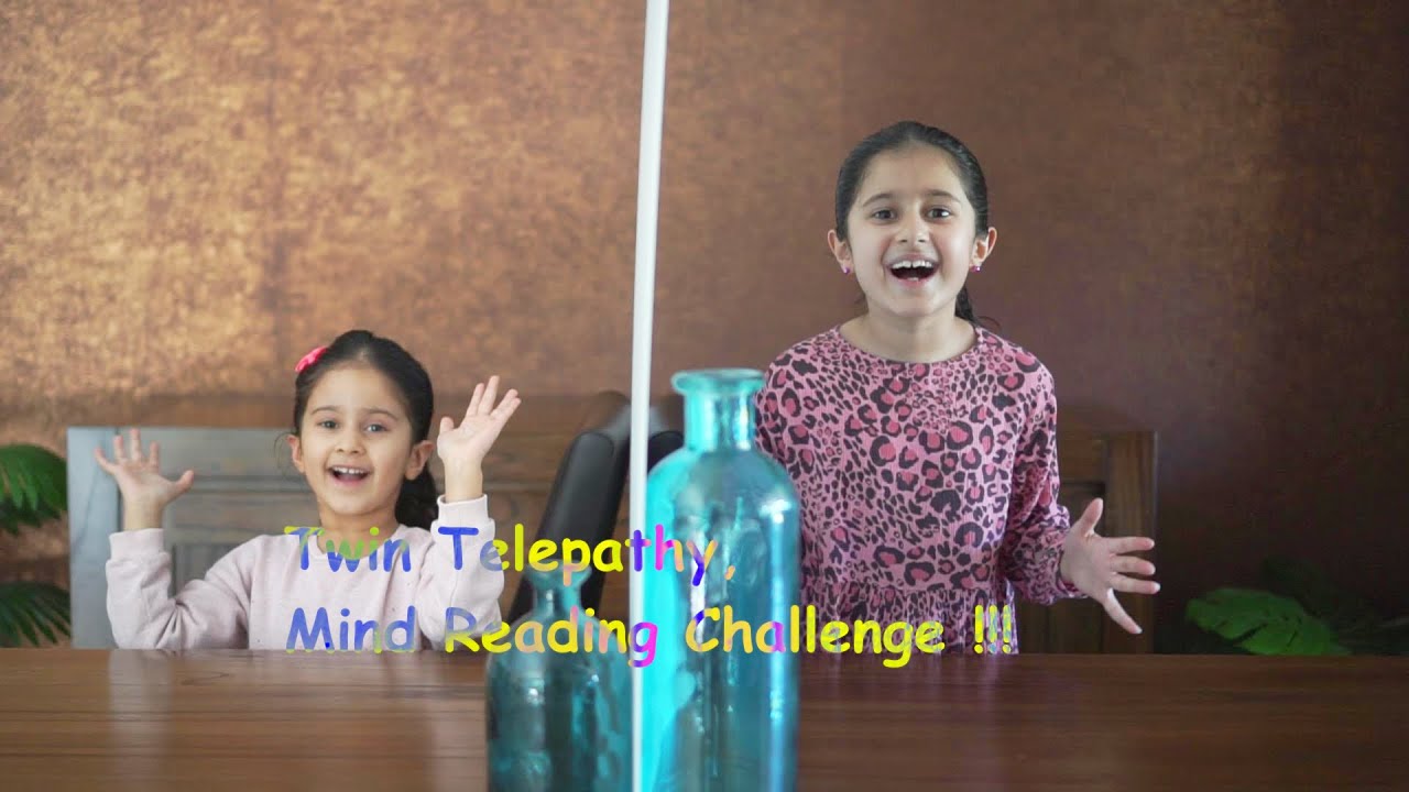 Twin Telepathy Mind Reading Challenge