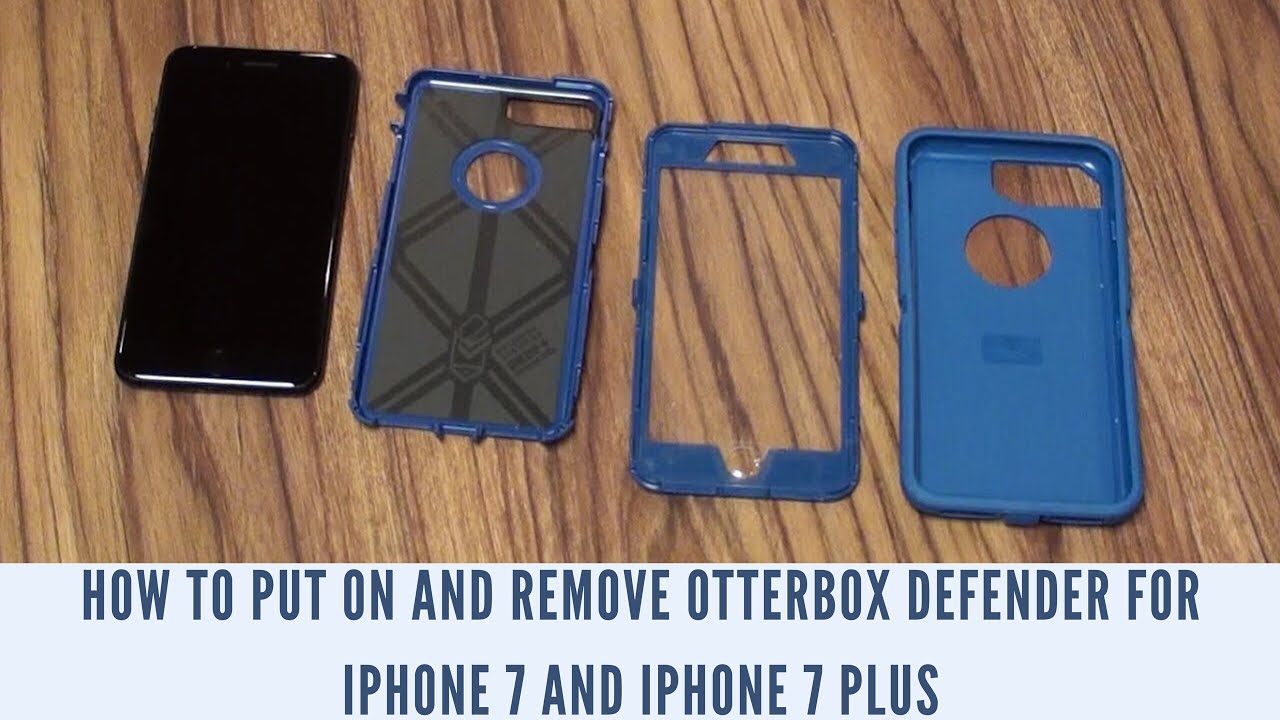 Как включить и удалить OtterBox Defender для iPhone 7 и iPhone 7 Plus