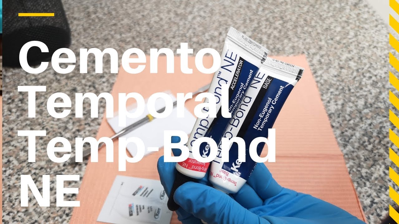 Cemento para Dientes PROVISIONALES👅#TempBond NE #CementosDentales