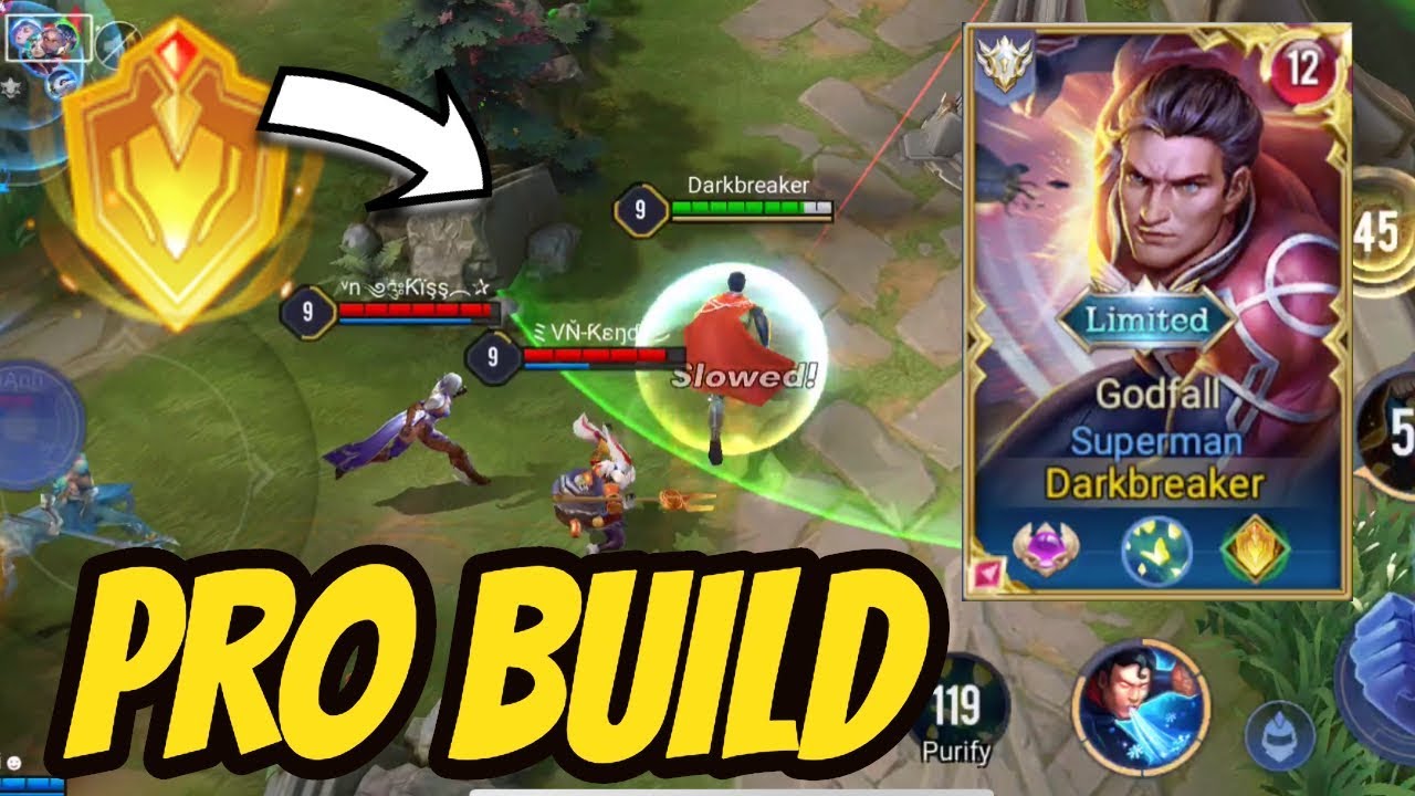 SUPERMAN SUPPORT PRO BUILD ON AOV 3.0 | AoV | 傳說對決 | RoV | Li&ecirc;n Qu&acirc;n Mobile