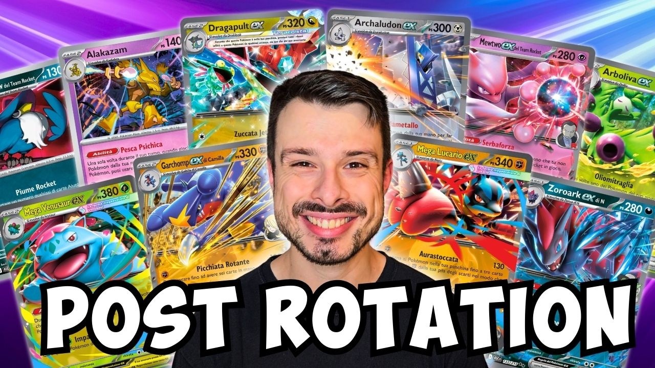 10 MAZZI DA GIOCARE dopo la ROTAZIONE 2026... ma anche ADESSO! | Carte Pokemon TCG Deck