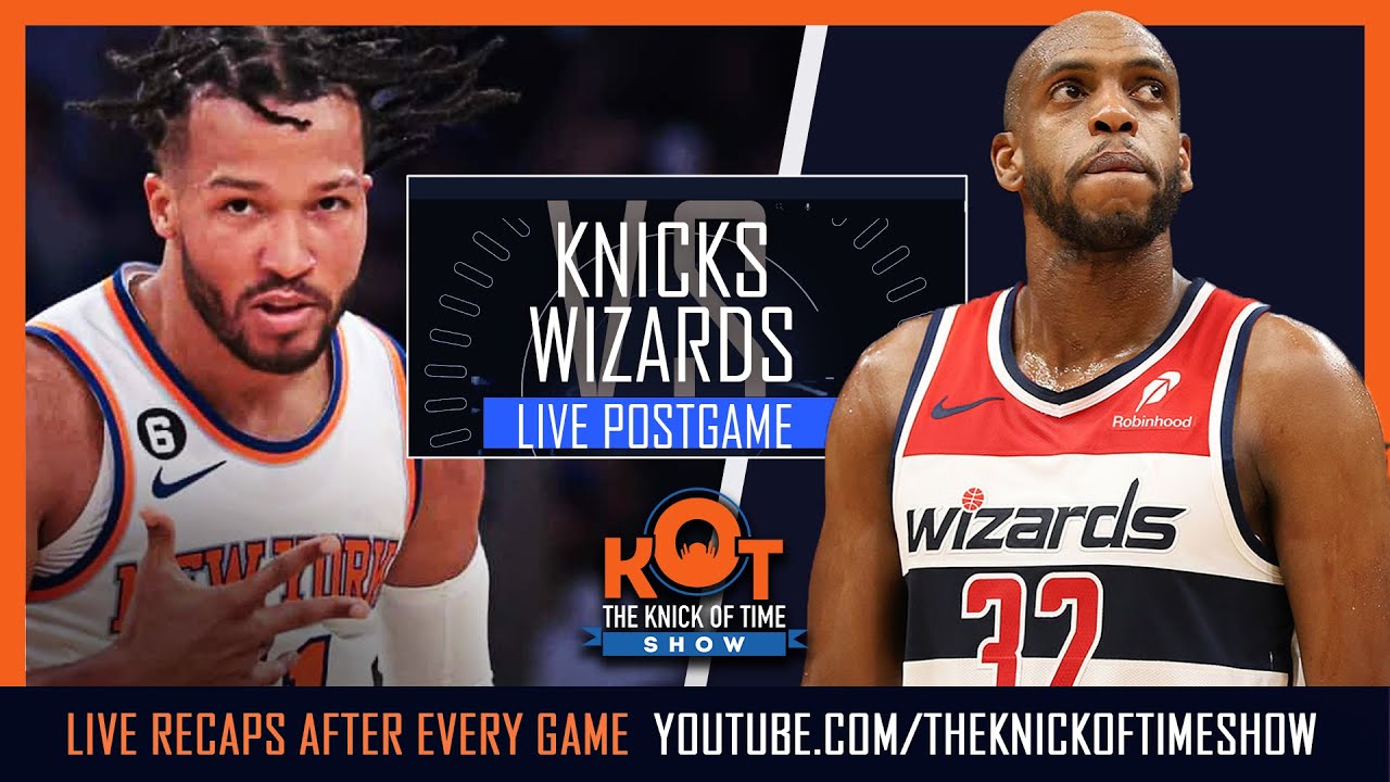 Knicks Vs Wizards ive Postgame | NBA Trade Deadline updates