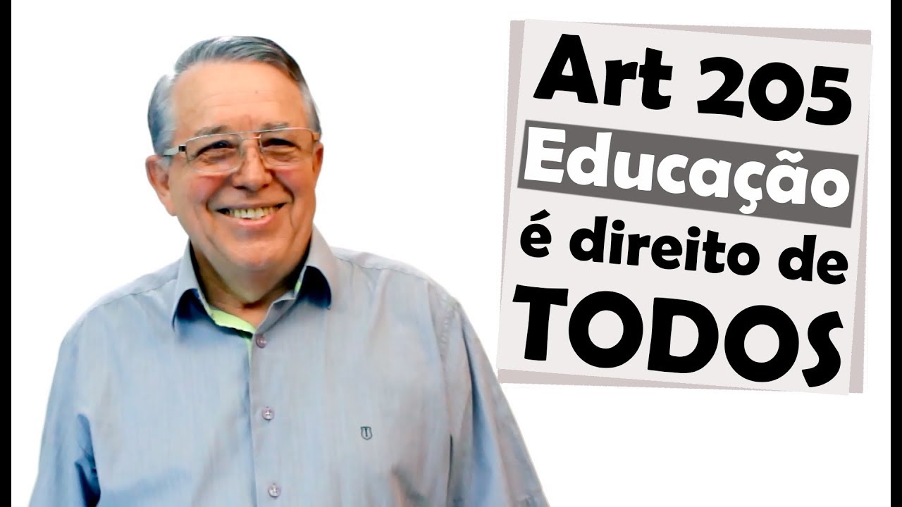 Art 205 Educação é direito de Todos