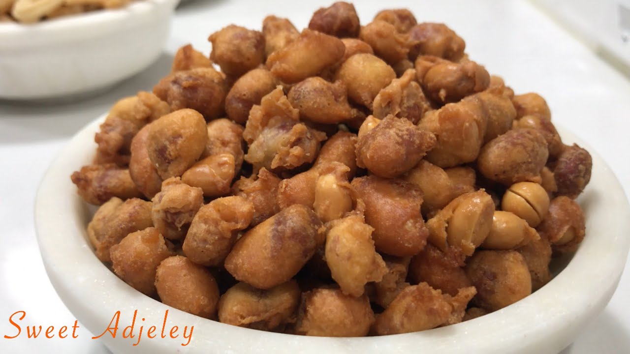 How To Make The Easiest Party Pleasing Coated Peanut Recipe | The Easiest Coated Groundnut Recipe