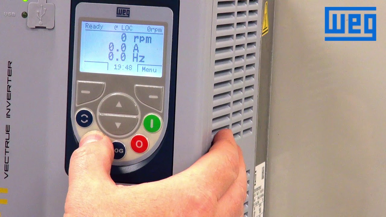 WEG - Understanding the CFW11 VFD Keypad