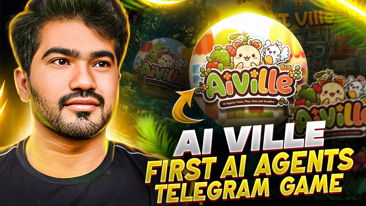 AI Ville Explained | First Web3 AI Agent Game | Educational Content | DYOR