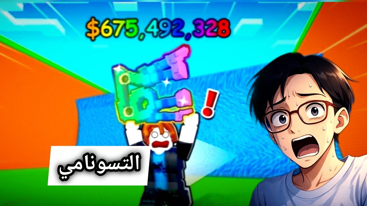 دمج ماب السرقة مع تسونامي… النتيجة صادمة 😱