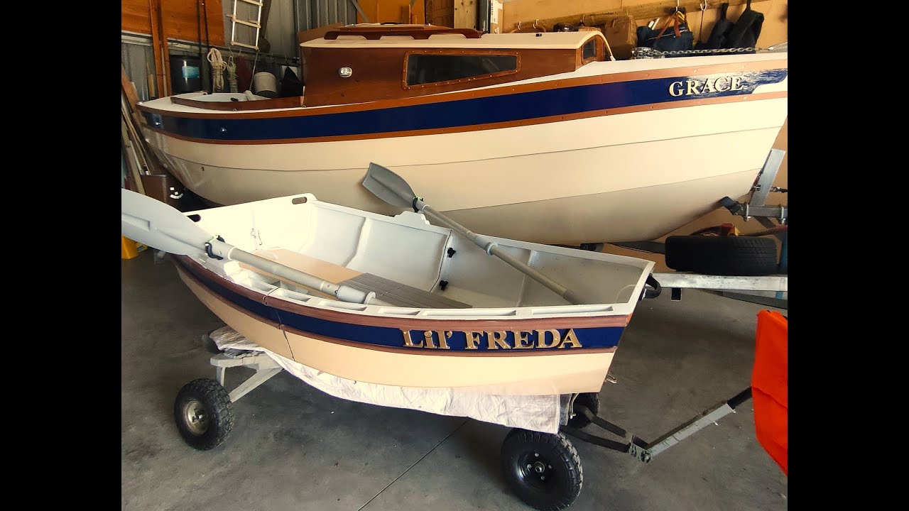 Walk by - Lil' FREDA a Welsford SCRAPS dinghy